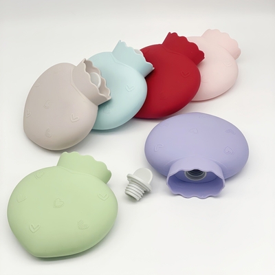 Un bon prix. 500 ml bouteille d'eau chaude de silicone douce et confortable avec bouchon à vis sac imperméable pour soulager la douleur taille dos Cou, épaules en ligne