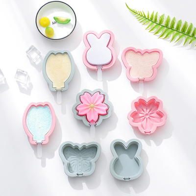 Un bon prix. Plateaux de glaçons mignons Nuage de silicone Moule de chocolat cire moule de fusion Plateaux de glace à libération facile Plateaux de chocolat non adhésifs Sabon au pudding Jello Plateau de glaçons en ligne