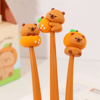 Un bon prix. Sencoo 24 Pack Cute Cartoon Gel Blue Ink Pins styles assortis Pins d'écriture pour les enfants anniversaire cadeau prix de l'école cadeau d'étudiant filles amusantes Pins pour enfants en ligne