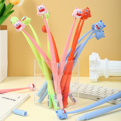 Un bon prix. 5 Pcs Cute Cartoon Gel Encrier Pins, Shake Gel Pins Pour Les Enfants Et Les Filles, Kawaii écrire des stylos Pour la fête de l'école Bureau à la maison, Cadeaux pour les étudiants ((0.5mm,Star Style,Blacak) en ligne