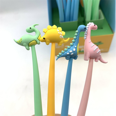 Un bon prix. 12 PCS Cute Pins, Animal Pins, Squishy Pins, Funny Cartoon Pins, Kawaii Papeterie fournitures de bureau de l'école, couleur violette, en forme de cheval de mer, 0,5 mm fine pointe, encre noire Gel en ligne
