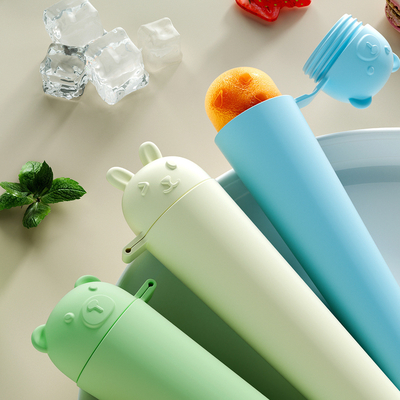Un bon prix. Premium Food-Grade Silicone Popsicle Molds – Crack-Resistant, Odorless & Perfect For Smoothie Pops! Cartoon Ice Pop Molds BPA-free Silicone Leak-proof & Flexible en ligne