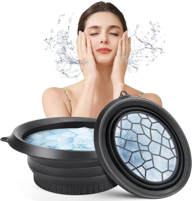 Un bon prix. Space-Saving Silicone Foldable Ice Bowl - Multi-Purpose Cold/Hot Therapy for Face & Beauty Treatments Perfect for Ice Facial Massage & Makeup Removal en ligne