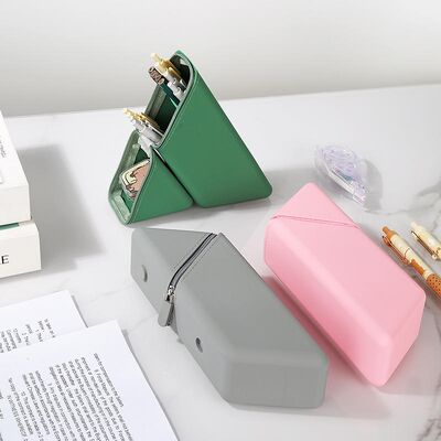Un bon prix. Boîte à crayons en silicone personnalisée Oui, sans BPA Oui, écologique, non toxique, porte-crayons avec logo personnalisé en ligne