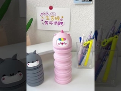 Boîte à crayons en silicone