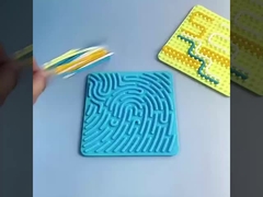 panneau d'activité sensorielle en silicone